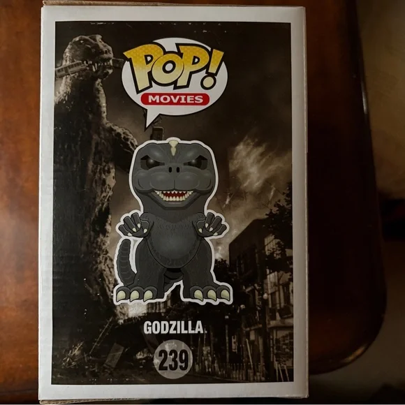 Godzilla Funko Pop 239 New in Box - Picture 6 of 6
